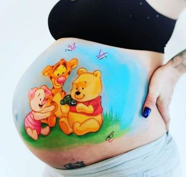 gravid-mavemaling