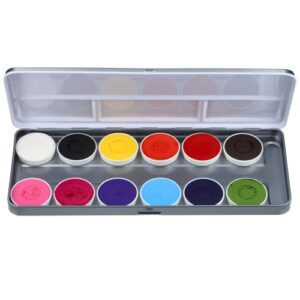 superstar ansigtsmaling palette 12 farver