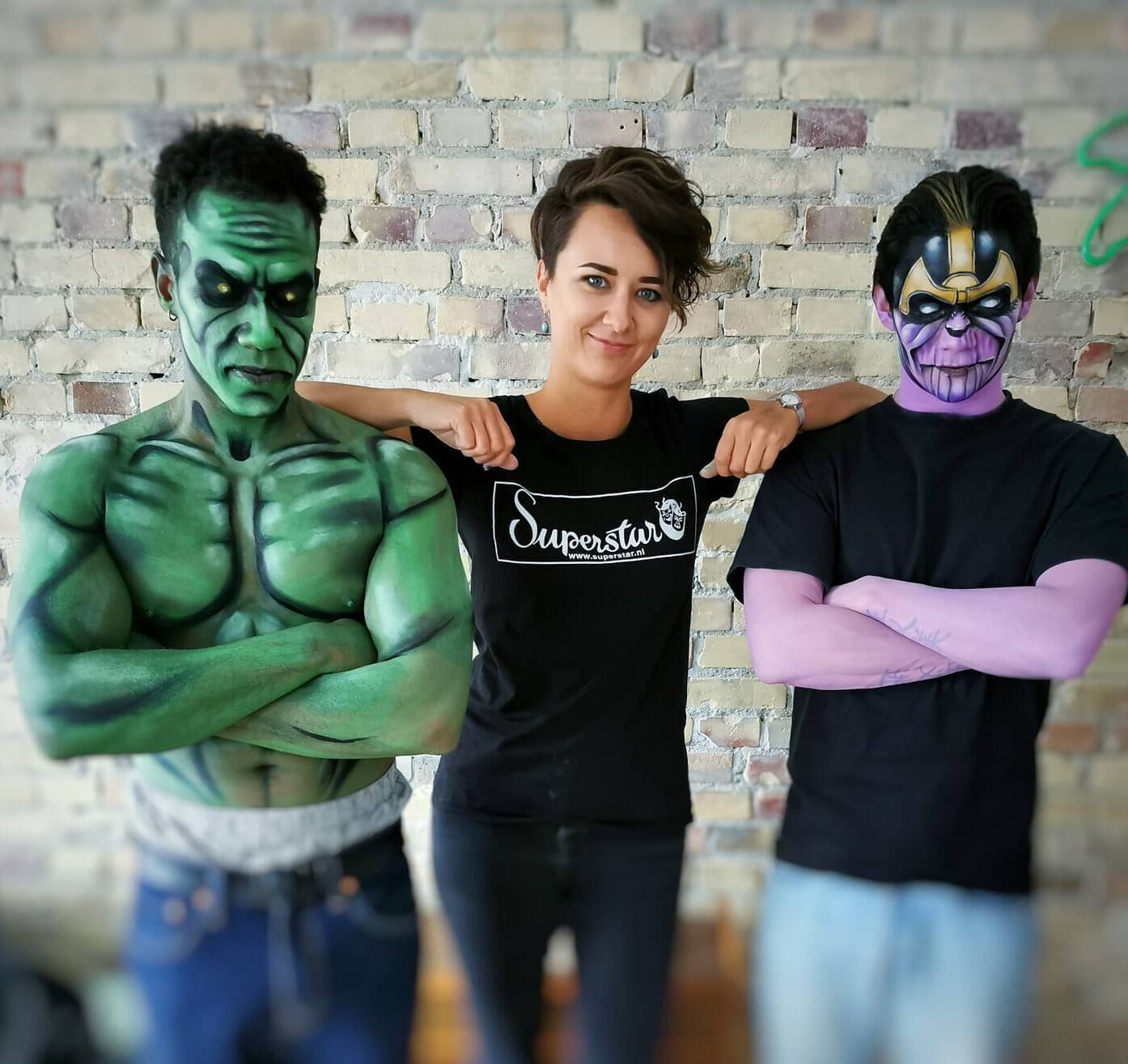 ansigtsmaling bodypaint og airbrush tattoos