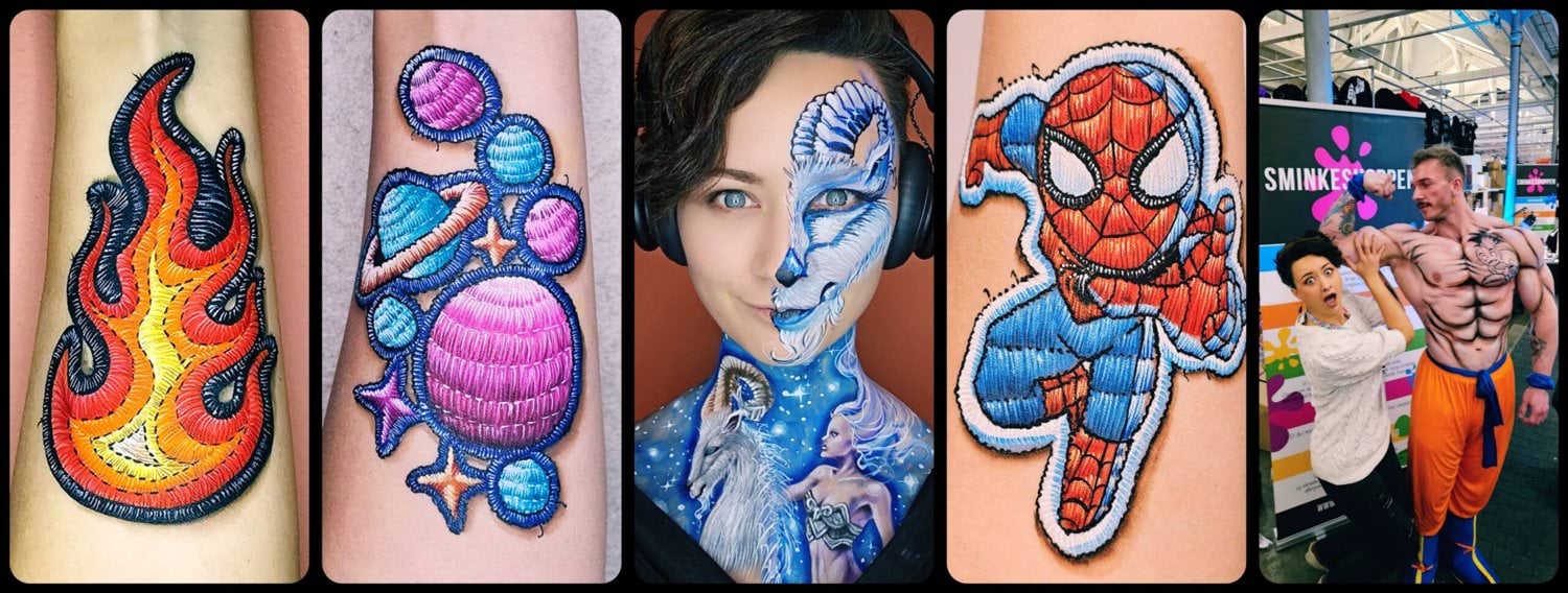 Book Ansigtsmaler eller lær Ansigtsmaling